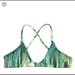 Midori Bikinis Palm Leaf Top